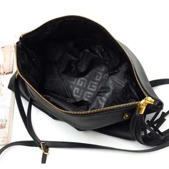 GIVENCHY PARFUM Black Crossbody Clutch Envelope Sling Bag - Picture 5 of 7